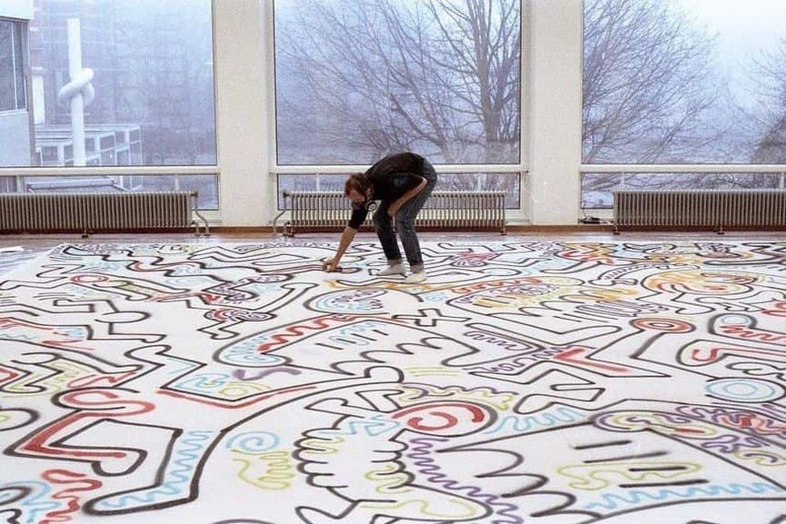 Keith Haring S Grand Canvas Returns To The Stedelijk Museum Widewalls