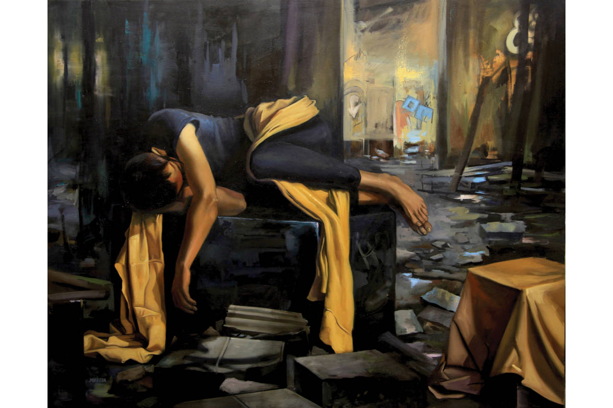 margaret-morrison-s-new-body-of-work-investigates-caravaggio-s-use-of