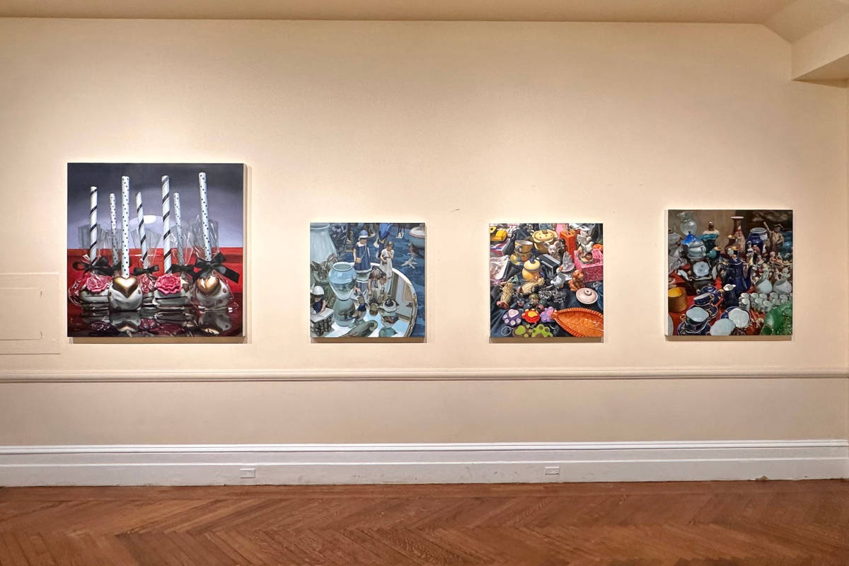 Leopold Rabus and Family in Exhibition Together at Galerie