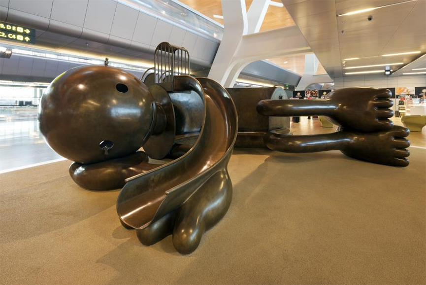 Hamad International Airport Public Art Installations - Qatar Museums