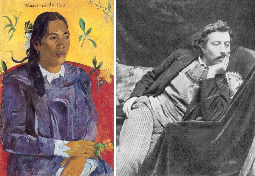 Paul Gauguin legacy - Vahine no te tiare (Woman with a Flower), 1891 / Paul Gauguin, c. 1891