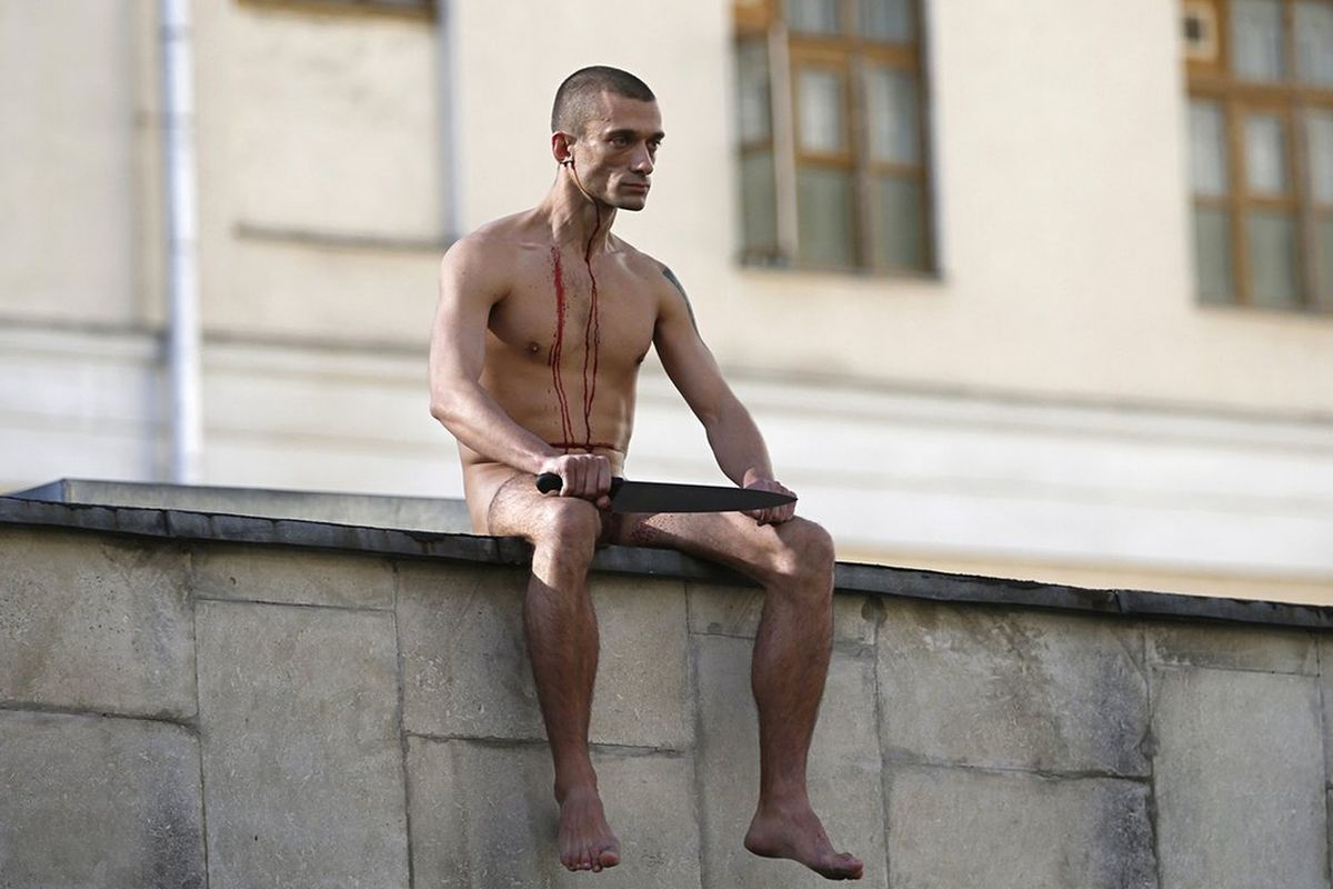 Petr Pavlensky, via theguardian com 1