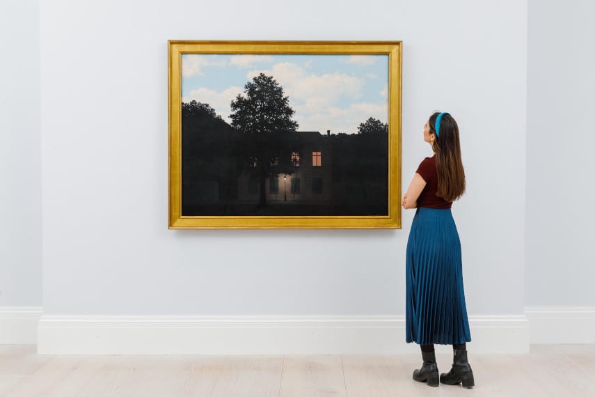 Rene Magritte L’empire des lumières or The Empire of Light, 1961