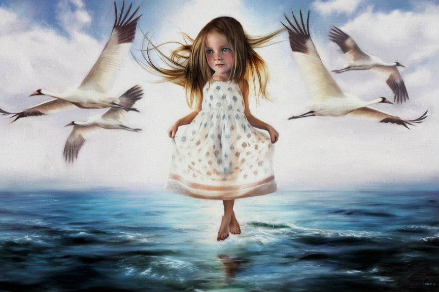 New Collection of Richard J. Oliver Paintings On Display at Corey