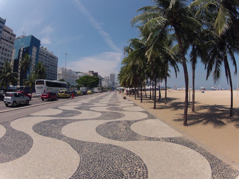 Roberto Burle Marx - Copacabana promenade, example of modernist architecture
