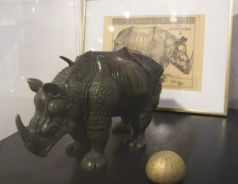 Salvador Dali - Rhinoceros ceramics sculpture