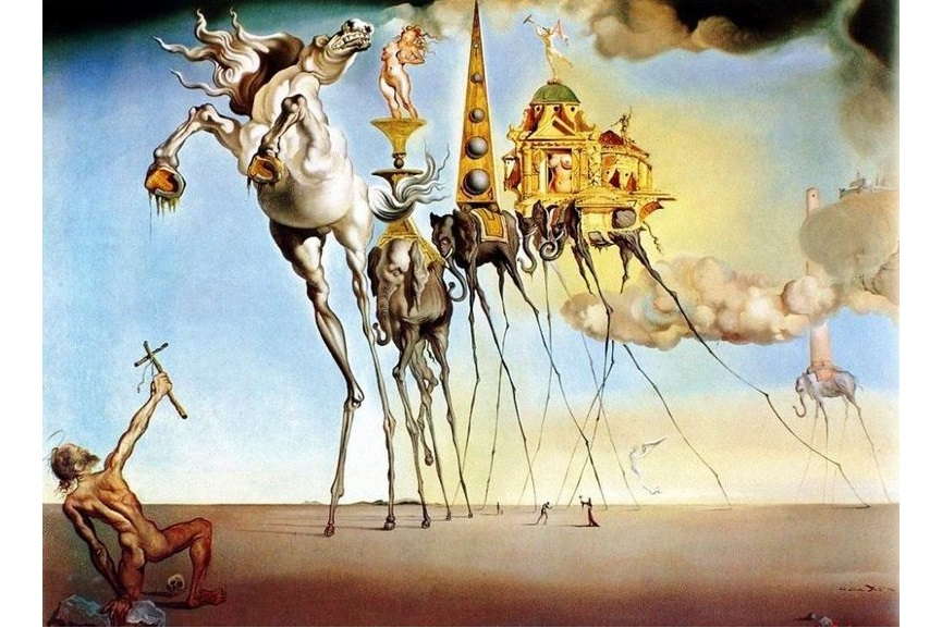 artist similar to salvador dali