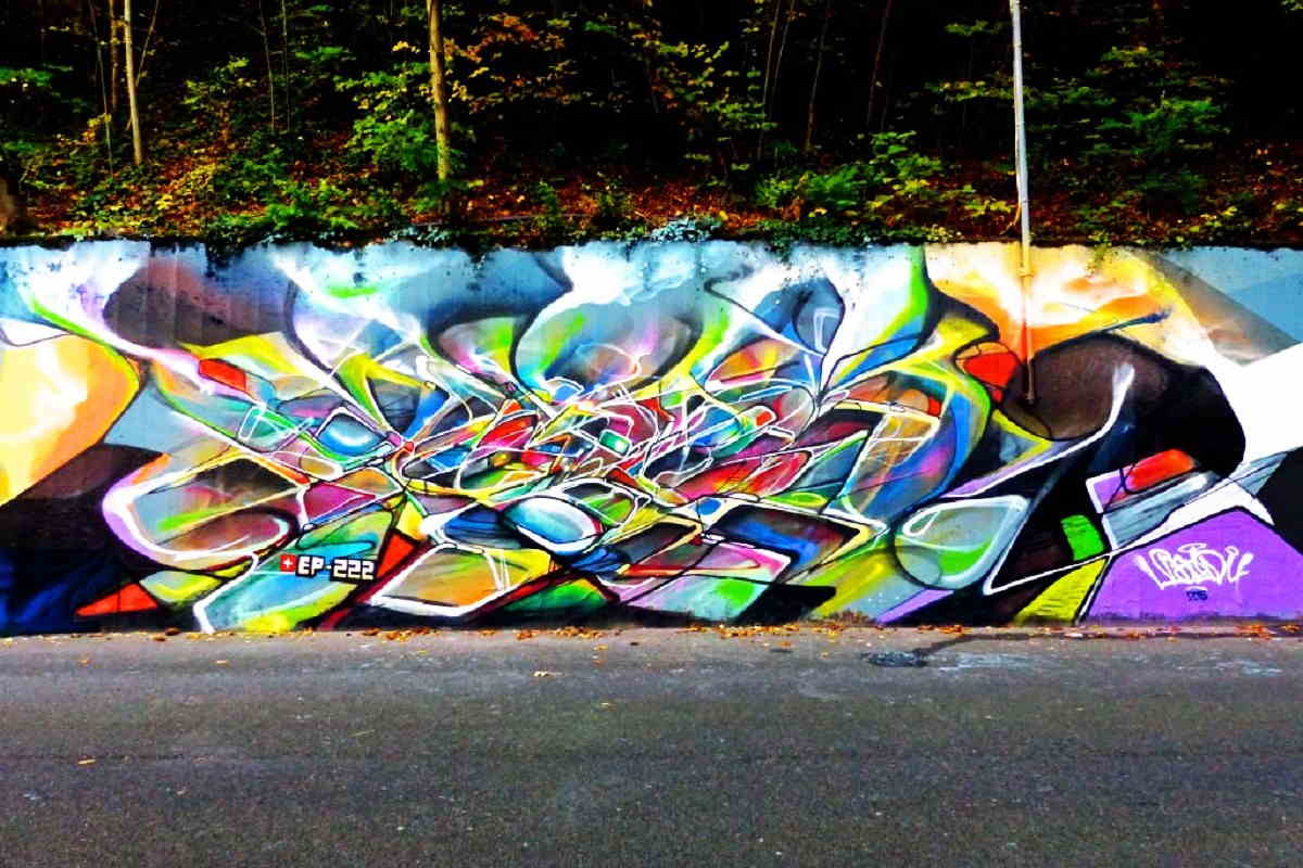 b in wildstyle graffiti