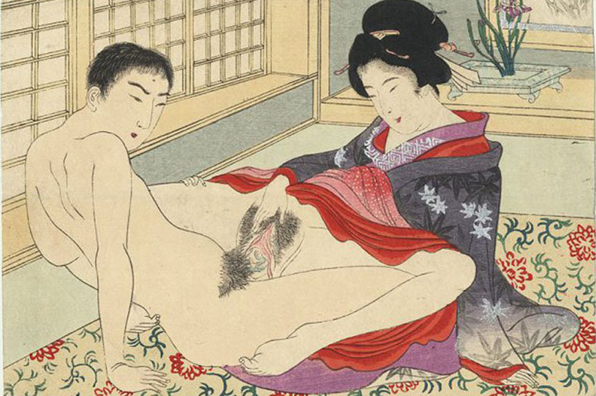 865px x 576px - Japanese Erotic Art: A Taboo Filled History of Shunga | Widewalls