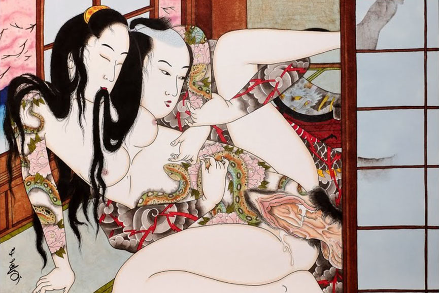 865px x 577px - Japanese Erotic Art: A Taboo Filled History of Shunga | Widewalls