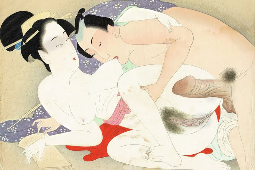 Japanese Nude Art - Japanese Erotic Art: A Taboo Filled History of Shunga | Widewalls