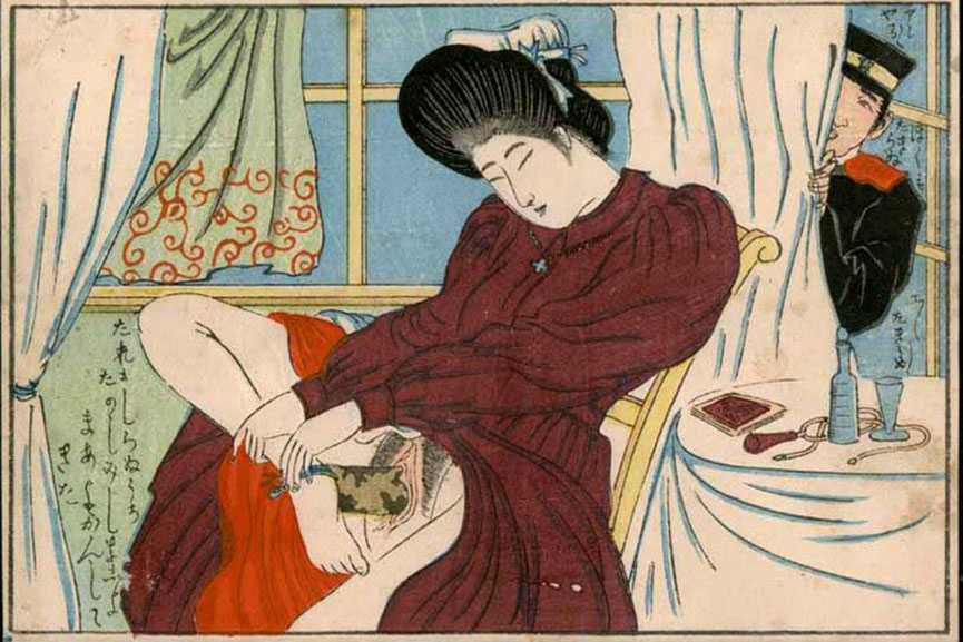 865px x 577px - Japanese Erotic Art: A Taboo Filled History of Shunga | Widewalls