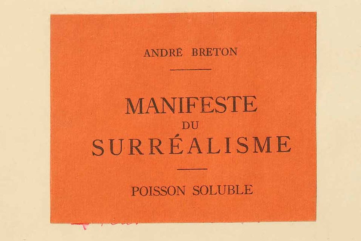 andre breton manifesto of surrealism