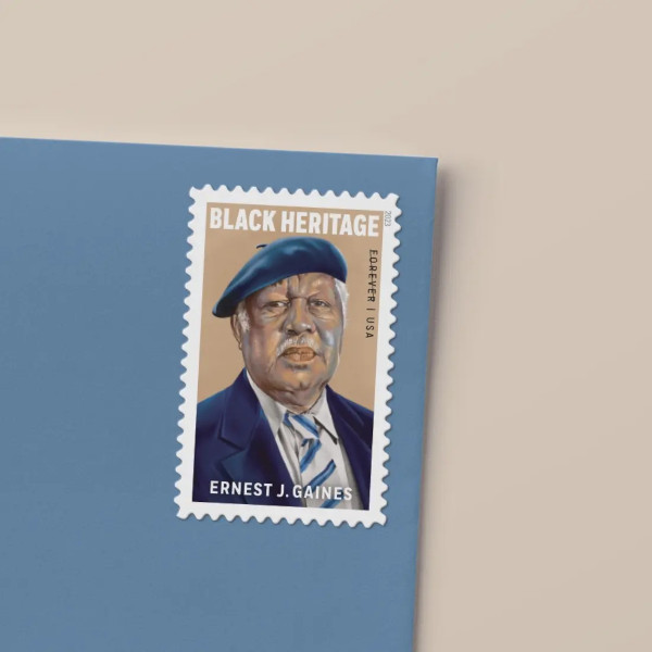 Postal Service Honors Author Ernest J. Gaines with a Stamp Widewalls