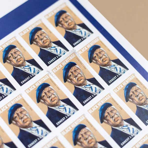 Postal Service Honors Author Ernest J. Gaines with a Stamp Widewalls