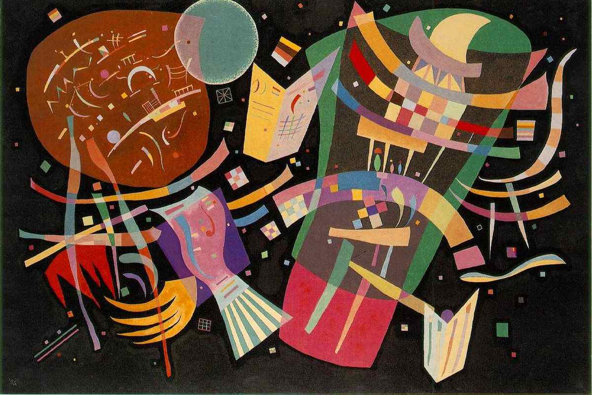 Wassily Kandinsky Composition X 1939 via ibiblio com