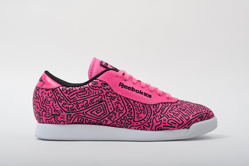 reebok classic leather lux x keith haring