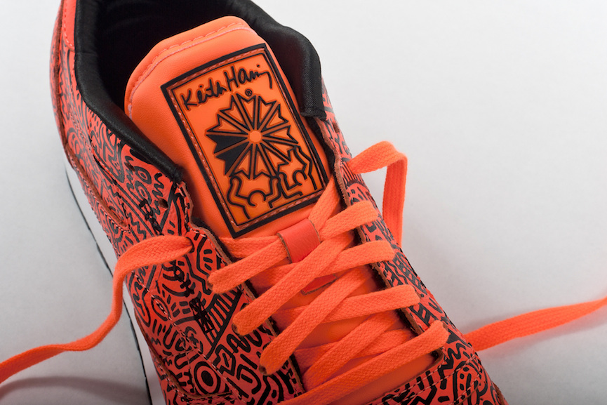 reebok classic leather lux keith haring