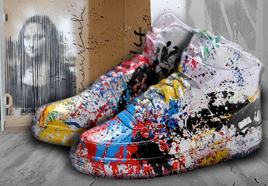 best paint to paint air force ones