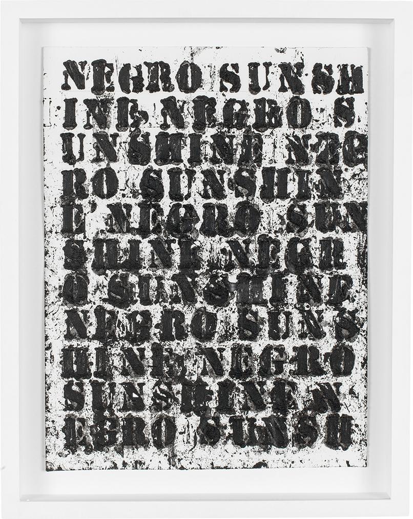 Kinds of Blue Black, Glenn Ligon