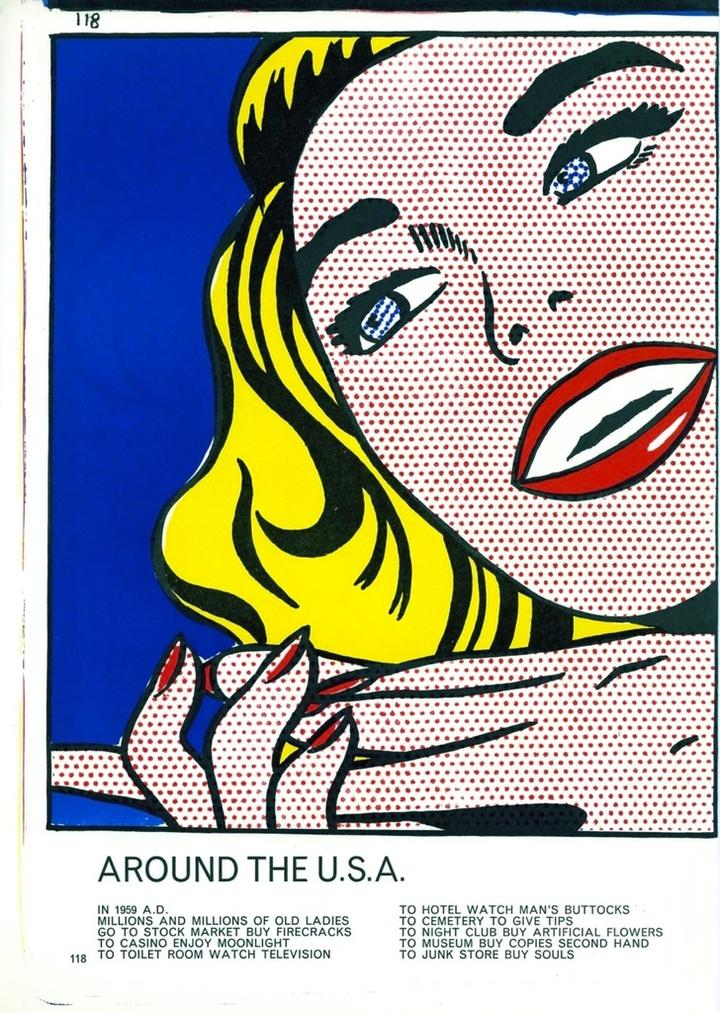 Roy Lichtenstein Girl Widewalls 0036