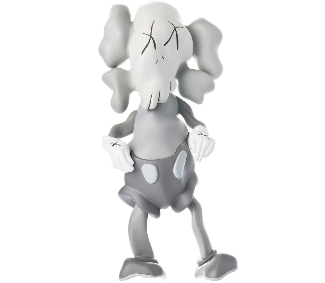 KAWS - Robert Lazzarini Companion Figure (Grey) | Widewalls