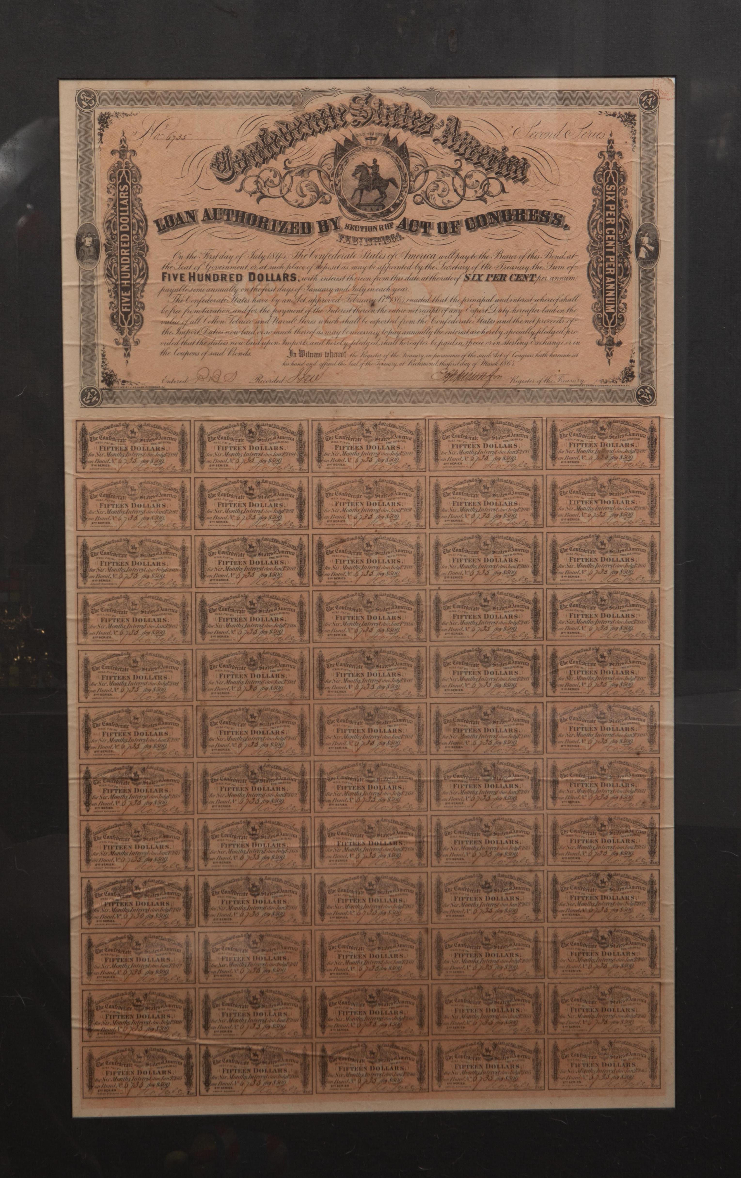 Event Poster - Confederate War Bonds | Widewalls