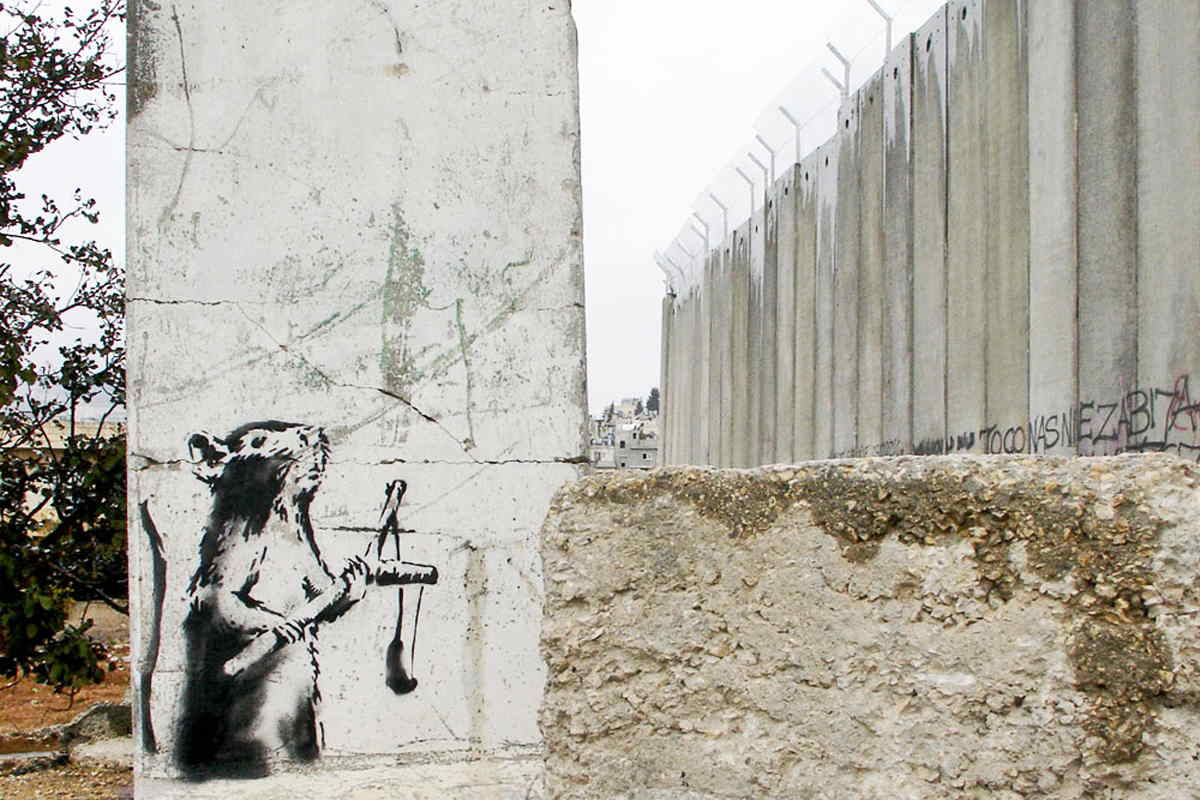 Banksy Palestine West Bank Wall Art Palestine The New Graffiti Is Just A Few Meters From 0887