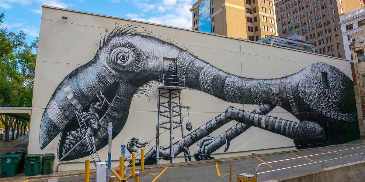 A Mural in Jacksonville Widewalls