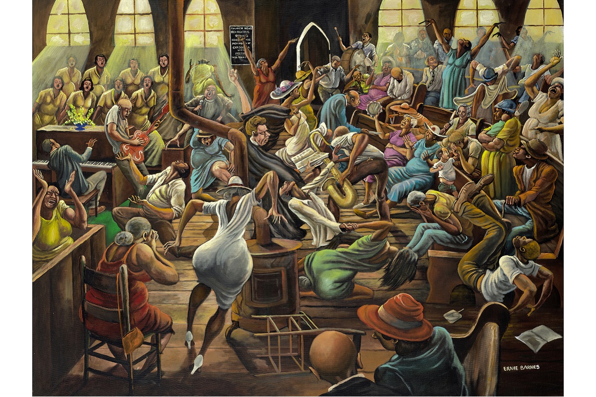 Ernie Barnes Masterwork The Gospel Truth to Be Offered in Bonhams Post