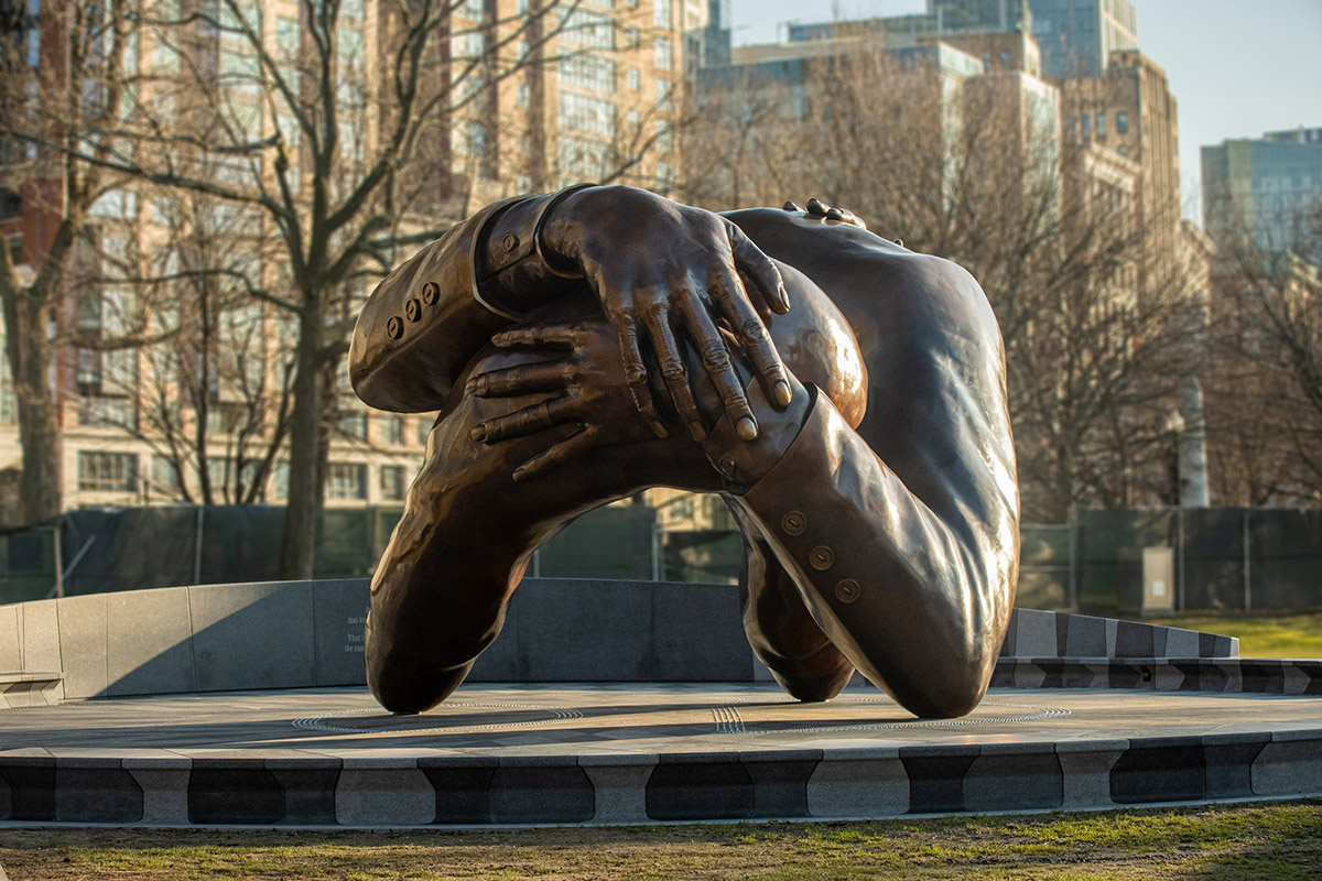Monument Honoring Martin Luther King Jr By Hank Willis Thomas Unveiled 
