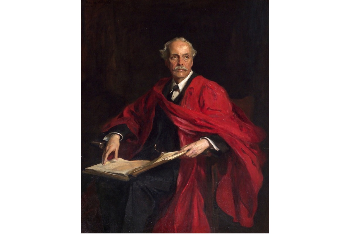 Portrait of Lord Balfour, a Man Responsible for the 1948 Establishment